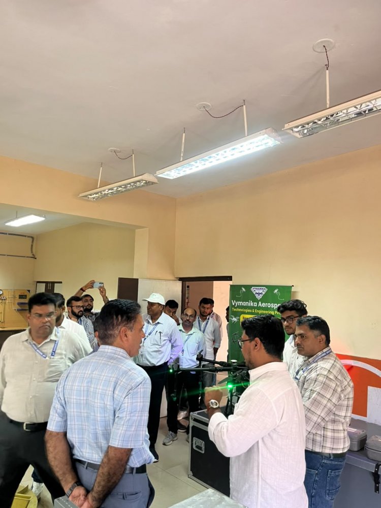 Dr. R. M. Naik, Hon’ble Vice-Chancellor, Navsari Agricultural University, Navsari visited the College of Agricultural Engineering and Technology and Polytechnic in Agricultural Engineering, NAU, Dediapada on 19th September 2026.