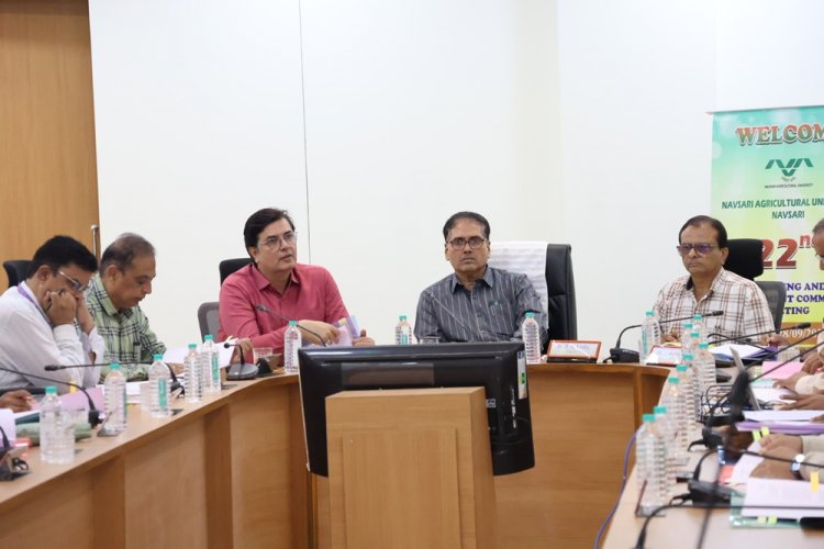 The 22nd  Planning and Development Committee (PDC) Meeting of the University was held on September 28, 2026, under the chairmanship of the Hon’ble Vice Chancellor, Dr. R. M. Naik.