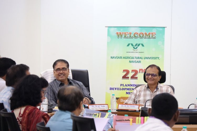 The 22nd  Planning and Development Committee (PDC) Meeting of the University was held on September 28, 2026, under the chairmanship of the Hon’ble Vice Chancellor, Dr. R. M. Naik.