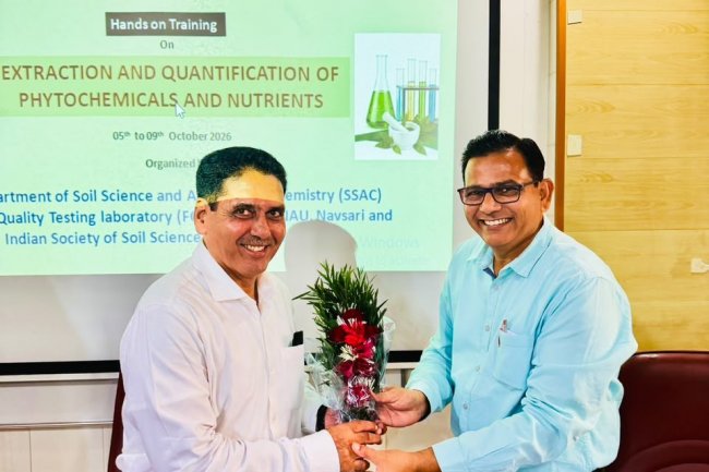 Hands-on training programme on "Extraction and Quantification of Phytochemicals and Nutrients" 