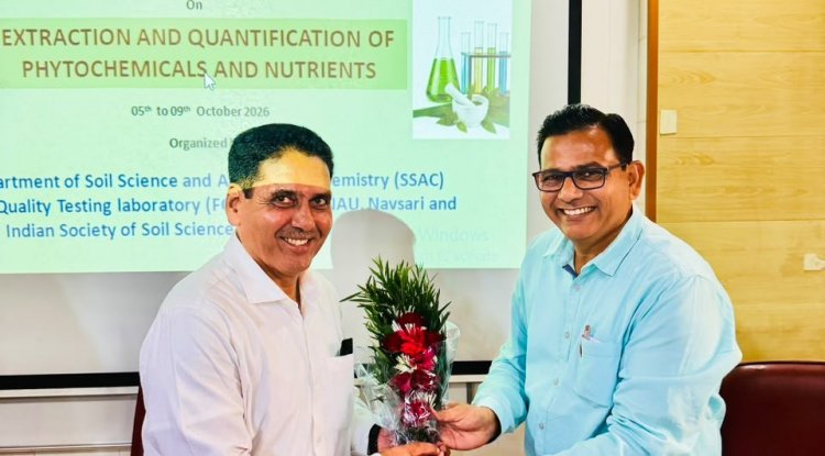 Hands-on training programme on "Extraction and Quantification of Phytochemicals and Nutrients" 