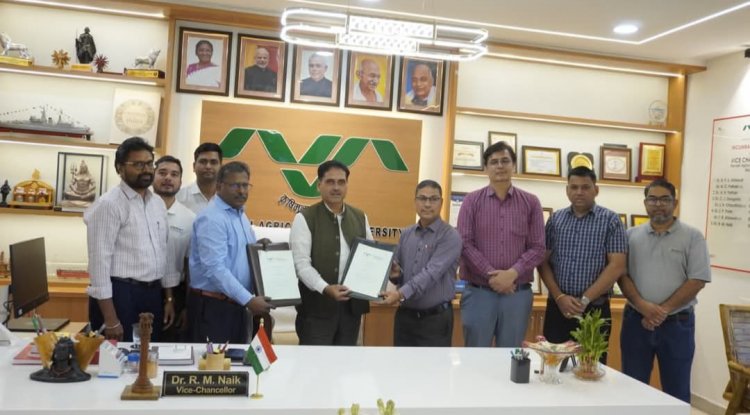 MoU Signed Between Navsari Agricultural University and Reliance Foundation, Mumbai