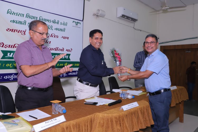 Orientation-cum-Training Programme on Natural Farming for scientists and students under the aegis of “Aapnu Gaam Prakrutik Gaam” Initiative