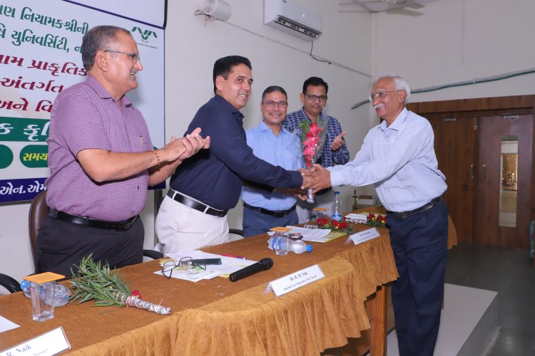 Krishi Vigyan Kendras of NAU brough Laurel for the University by bagging Best Performing KVK Award at 9th Annual Zonal Workshop of KVKs of ICAR–ATARI, Zone VIII