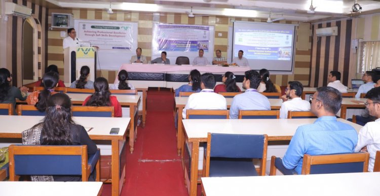 Hon’ble Vice-Chancellor Dr. Rajendra M. Naik Inspires Newly Appointed Assistant Professors at NAU’s First 5-Day FDP