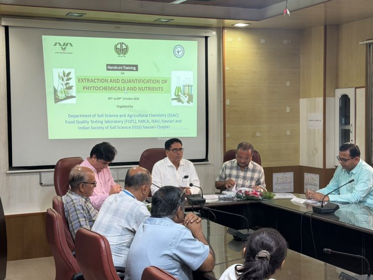 Hands-on training programme on "Extraction and Quantification of Phytochemicals and Nutrients" 