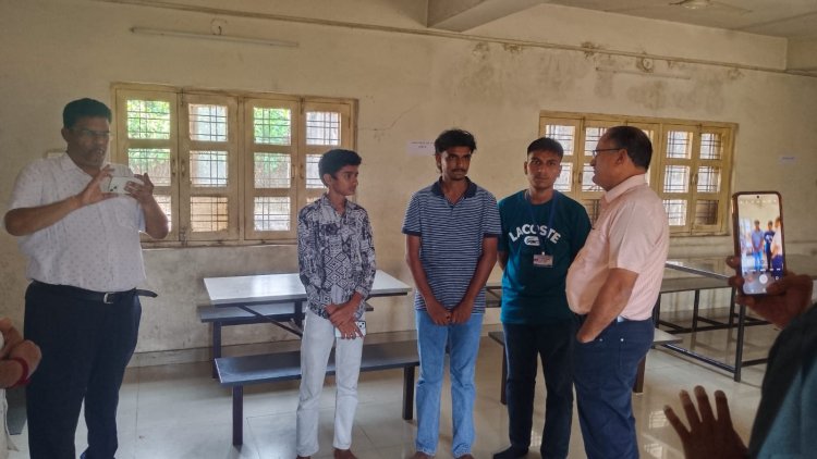 Hon’ble Vice Chancellor of Navsari Agricultural University, Dr. R. M. Naik Sir, visited Horticulture Polytechnic.