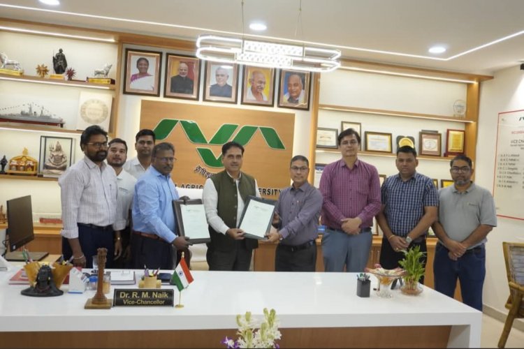 MoU Signed Between Navsari Agricultural University and Reliance Foundation, Mumbai