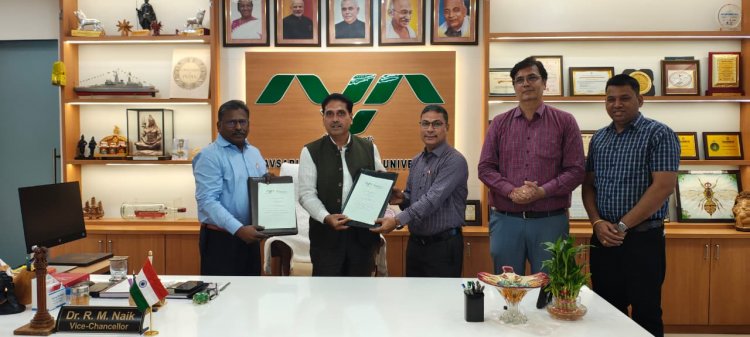 MoU Signed Between Navsari Agricultural University and Reliance Foundation, Mumbai